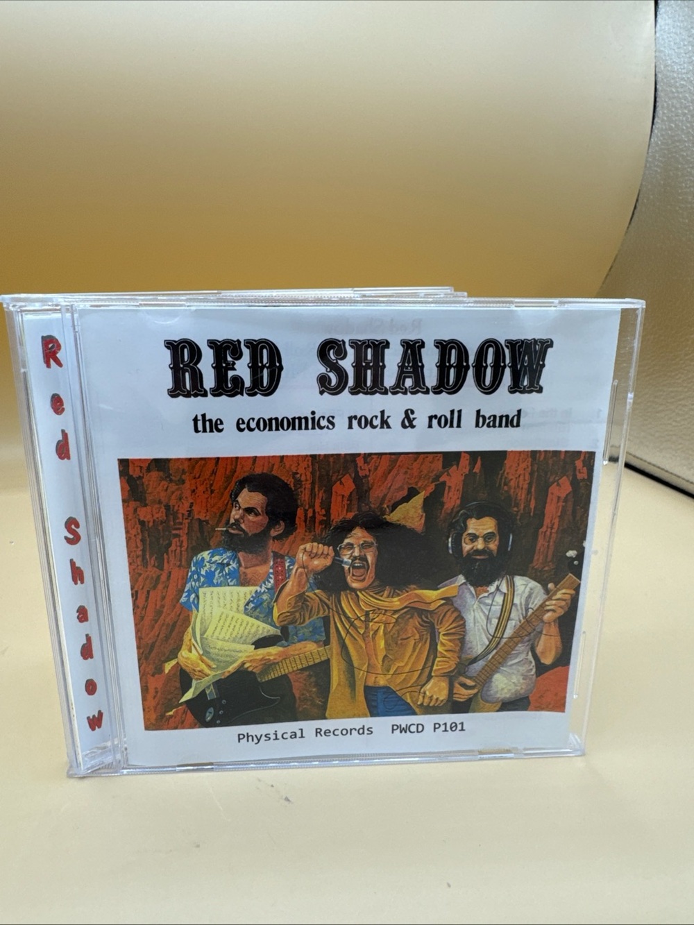 Red Shadow - The Economics Rock and Roll Band CD - 2005 RARE Physical Records